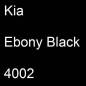 Preview: Kia, Ebony Black, 4002.